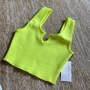 Crop top neon